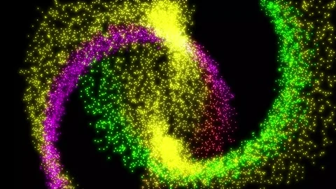 Abstract dot background animated video Stock Footage 294689492