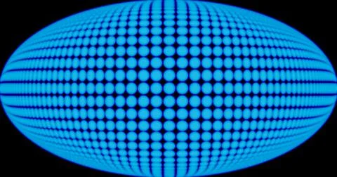 Abstract dot circle 2 sparkles Stock Illustration