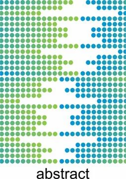 Abstract dot Laser cut cnc panel design for metal, wooden room divider. Stock Illustration