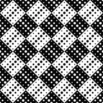 Abstract dot pattern background design - monochrome vector graphic 스톡 일러스트