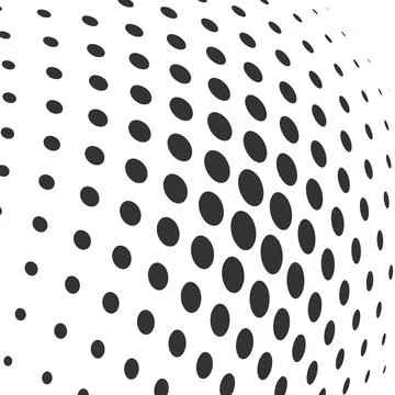 Abstract dot pattern backround. Halftone texture shape Stock Illustration