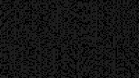 Abstract dot pattern on black background Stock Footage 339491120