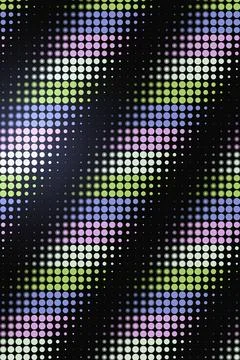 Abstract Dot Pattern on Black Background Stock Photos