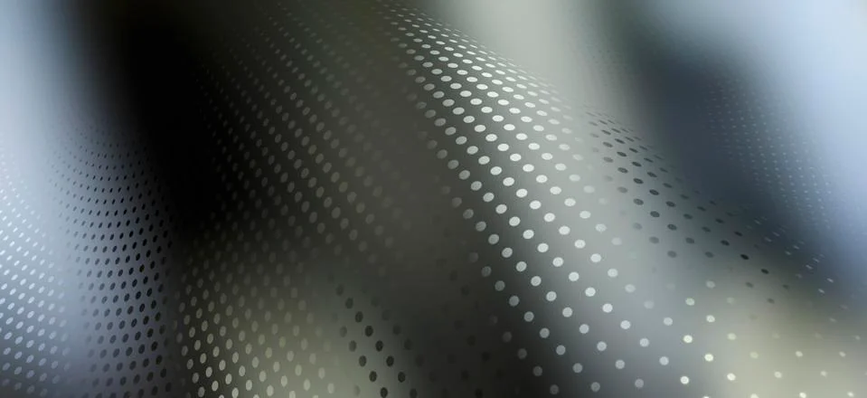 Abstract dot pattern with colored light Stock Illustration