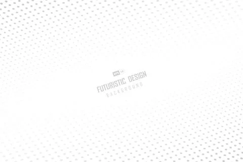 Abstract dot pattern design of technology artwork background. Stock Illustration