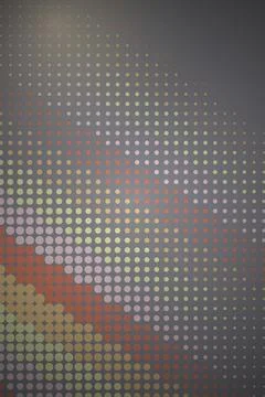 Abstract Dot Pattern Gradient Stock Illustration