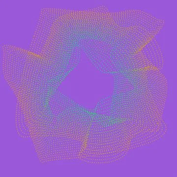 Abstract Dot Pattern 스톡 일러스트