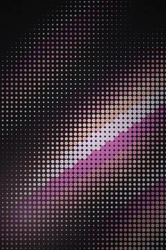 Abstract Dot Pattern with Rainbow Overlay Stock Photos