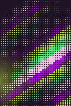 Abstract Dot Pattern Vibrant Colors Stock Photos