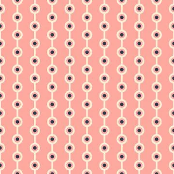 Abstract dot pattern wallpaper with stripes. Vector illustration Stock Illustration