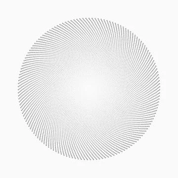 Abstract dot shape, vector design element Stock Illustration