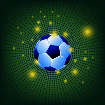 Abstract dot trophy 2014 background Stock Illustration