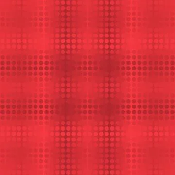 Abstract dot vector seamless background in red tones Stock Illustration