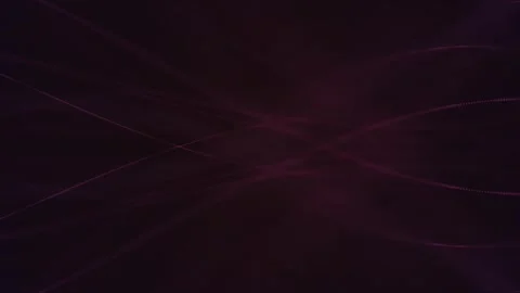Abstract doted strings rolling motion dark red background Video stock 259859308