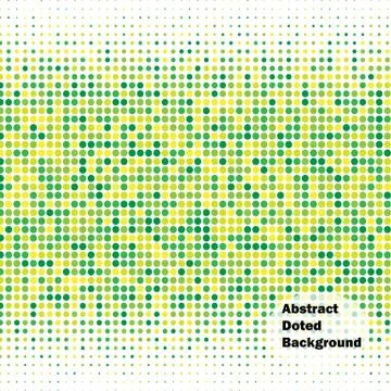 Abstract doted vector background Stock Illustration