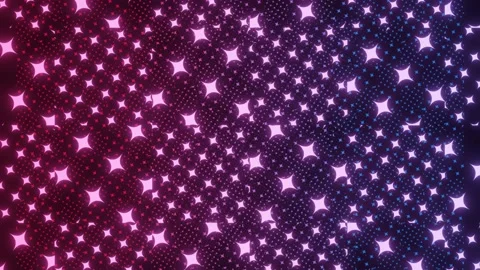 Abstract dots and square pattern seamless loop with rotating effect. Video stock 148250197