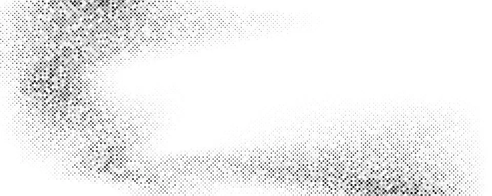 Abstract dots background. Halftone effect for your design. Dark spot. Black c Stock Illustration