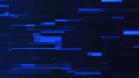 Abstract dots line motion background. digital data tech background Stock Footage 155691359