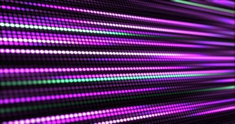 Abstract dots panel animation. Pink and green colors. Concept of panel with the Stock-Footage 169332886