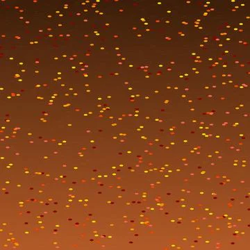 Abstract dots pattern background with warm brown gradient and scattered light Stock Illustration