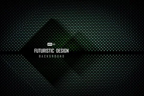 Abstract dots pattern of futuristic design background. illustration vector Stock Illustration