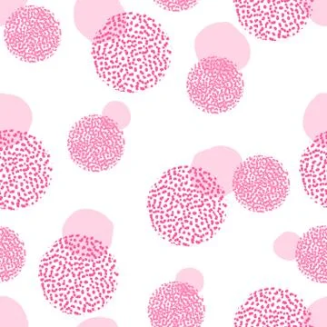 Abstract Dots Pattern Illustrazione stock