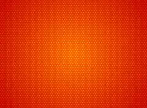 Abstract dots pattern on red background futuristic technology concept. Digita Illustrazione stock