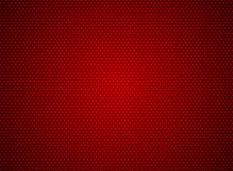 Abstract dots pattern on red background futuristic technology concept. Stock Illustration
