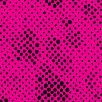 Abstract dots seamless pattern. Colorful summer pink black background. Crea.. Illustrazione stock