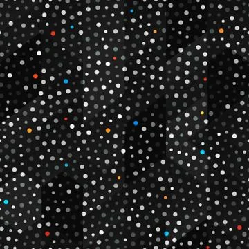Abstract dots seamless pattern Stock Illustration
