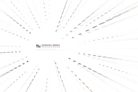 Abstract dots technology radiance pattern line. illustration vector eps10 Illustrazione stock