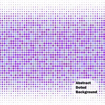 Abstract dots vector background Stock Illustration