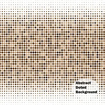 Abstract dots vector background Stock Illustration