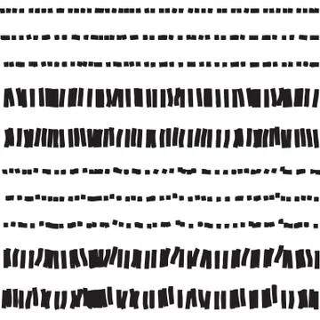 Abstract dotted and dashed seamless pattern 스톡 일러스트