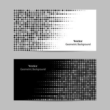 Abstract dotted background. Halftone. Vector illustration in black and white 스톡 일러스트