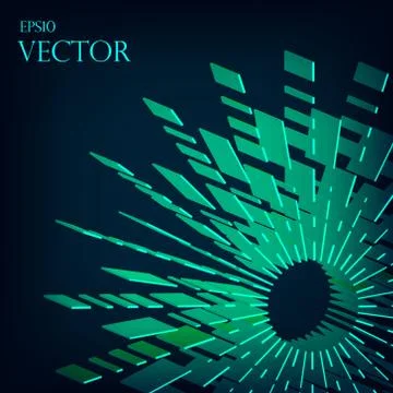 Abstract dotted background Illustrazione stock