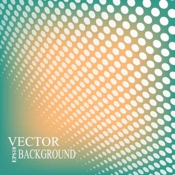 Abstract dotted background Illustrazione stock