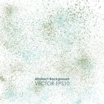 Abstract dotted background. Vector grunge pattern Stock Illustration