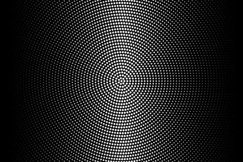Abstract dotted background. Vector pattern. Halftone effect illustration. Illustrazione stock