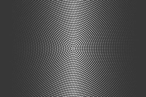 Abstract dotted background. Vector pattern. Halftone effect illustration. Illustrazione stock