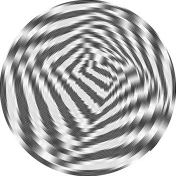Abstract dotted black and white background. Halftone distressed pattern. Grun Illustrazione stock