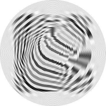 Abstract dotted black and white background. Halftone distressed pattern. Grun イラスト素材