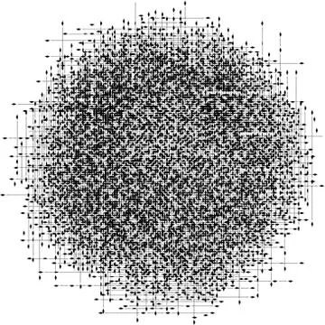 Abstract dotted black and white background. Halftone distressed pattern. Grun Stock Illustration