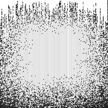 Abstract dotted black and white background. Halftone distressed pattern. Grun Stock Illustration