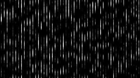 Abstract dotted black background. Grid of blinking dots. Big data visualizati Illustrazione stock