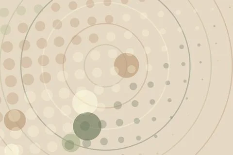Abstract dotted circle background with soft colors and lines Stock Photos