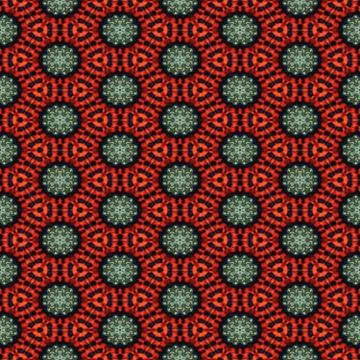 Abstract dotted fiery texture or background made seamless Stock Illustration