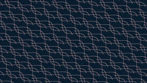Abstract dotted geometric pattern background with seamless looping diagonal 库存影片 334139343