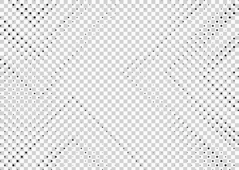 Abstract dotted halftone pattern overlay. Illustrazione stock