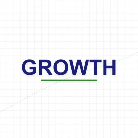 Abstract Dotted Line Graph Ascending on White Background - Business Growth .. Stock Footage 346283440